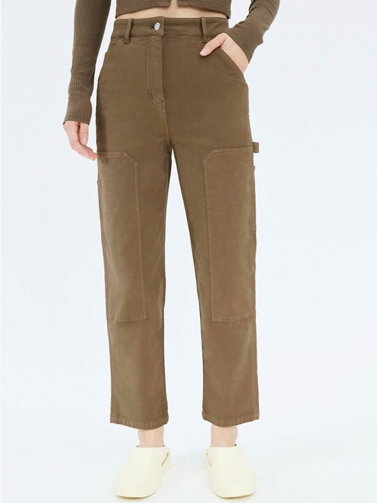 Wilfred Pants - Aritzia Wilfred Free Brennan Pant | Olive Green | Size 00